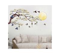 Sunset Landscape Wall Sticker for Home Decoration - Living Room, Bedroom, Sofa Wall Decor Murals and Wallpapers - Perfect for Various Aesthe