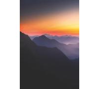 Sunset Mountain: Internet Password Organizer with 200 Login Entries -Username, Password & Email with Extra Note Space - 6x9 inches: Organize all your ... logbook, perfect for home, office, or travel.