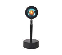 Sunset Projection Lamp, Led Projection Lamp, Modern Floor Lamp, 180 Degree Rotation, Used In Living Room Decoration, Color: Sunrise