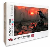 Sunset Puzzle de 6000 Piezas para Adultos, Puzzle Madera con Caja 179x105cm, Rompecabezas Adultos de Alta Dificultad, DIY Juego de Rompecabezas, Pasatiempo Creativo, Decoración Verano, (PáJaro) L-6132