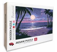 Sunset Puzzle de 6000 Piezas para Adultos, Puzzle Madera con Caja 179x105cm, Rompecabezas Adultos de Alta Dificultad, DIY Juego de Rompecabezas, Pasatiempo Creativo, Regalo, (Vista Al Mar) I-2224