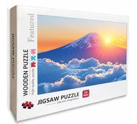 Sunset Puzzle de 6000 Piezas para Adultos, Puzzle Madera con Caja 179x105cm, Rompecabezas Adultos de Alta Dificultad, DIY Juego de Rompecabezas, Pasatiempo Creativo, Decoraciones, (Monte Fuji) G-4480
