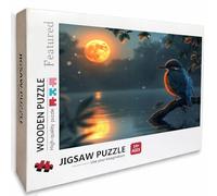 Sunset Puzzle de 6000 Piezas para Adultos, Puzzle Madera con Caja 179x105cm, Rompecabezas Adultos de Alta Dificultad, Pasatiempo Creativo, Juego de Rompecabezas, para Toda La Familia, (PáJaro) I-6414