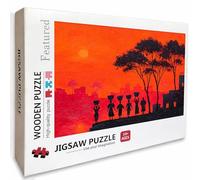 Sunset Puzzle de 6000 Piezas para Adultos, Puzzle Madera con Caja 179x105cm, Rompecabezas Adultos de Alta Dificultad, Juego de Rompecabezas, Pasatiempo Creativo, Regalos de Verano, (Vista) S-9666