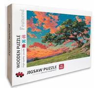 Sunset Puzzle de 6000 Piezas para Adultos, Puzzle Madera con Caja 179x105cm, Rompecabezas Adultos de Alta Dificultad, Juego de Rompecabezas, Pasatiempo Creativo, Regalos de Verano, (Paisaje) 1-3314