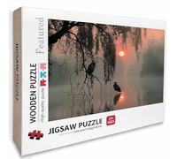 Sunset Puzzle Madera, áRbol Puzzle 6000 Piezas Adultos con Compact Box 179x105cm, Rompecabezas Desafiante, Juegos de Rompecabezas Creativos para Hombres Mujeres Adolescente, Regalos para niñas, P-5738