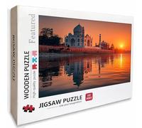 Sunset Puzzle Madera, Arquitectura Puzzle 1000 Piezas Adultos con Compact Box 75x50cm, Rompecabezas Desafiante, Juegos de Rompecabezas Creativos para Hombres Mujeres, Decoración Verano, Regalo, Y-5061