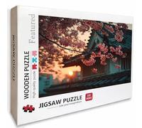 Sunset Puzzle Madera, Arquitectura Puzzle 1000 Piezas Adultos con Compact Box 75x50cm, Rompecabezas Desafiante, Juegos de Rompecabezas Creativos para Hombres Mujeres Adolescente, Regalos niñas, 2-8504