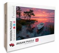Sunset Puzzle Madera, Bote Puzzle 6000 Piezas Adultos con Compact Box 179x105cm, Rompecabezas Desafiante, Juegos de Rompecabezas Creativos para Hombres Mujeres, Decoración Verano, Regalo niñas, H-7430