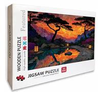 Sunset Puzzle Madera, Paisaje Puzzle 6000 Piezas Adultos con Compact Box 179x105cm, Rompecabezas Desafiante, Juegos de Rompecabezas Creativos para Hombres Mujeres Adolescente, Regalos niñas, 0-2747