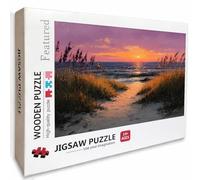 Sunset Puzzle Madera, Planta Puzzle 6000 Piezas Adultos con Compact Box 179x105cm, Rompecabezas Desafiante, DIY Juegos de Rompecabezas Creativos para Hombres Mujeres, Decoración Verano Regalo, 6-8173