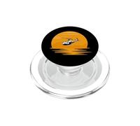 Sunset UH-1 Huey Helicóptero Amante Regalo para Piloto Mujeres Hombres PopSockets PopGrip para MagSafe