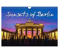 Sunsets of Berlin (Wall Calendar 2026 DIN A4 landscape), CALVENDO 12 Month Wall Calendar: The German capital in the wonderful light of the evening sun