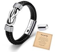 SUNSH Regalos Originales para Hombre, Pulsera para mi Hijo, Regalos Hijos Niño, Regalo Cumpleaños Graduación San Valentín Navidad-Hijo