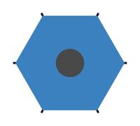 Sunshade Cover - Cuerpo De Techo De Trampolín | Top De Sombra Resistente A Los Rayos UV | Cubierta Protectora De Instalación Fácil Para El Exterior | Equipo De Accesorios De Patio Trasero Para