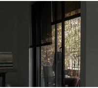 Sunshade Dust-Proof Bamboo Roller Blind,Black Bamboo Roll Up Window Blind,Light Filtering 60% Roman Shade Louver Window Roller Blinds,Curtain for Living Dining Room/Bedroom 155W x 130H cm