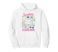 Sunshine and A Good Book Summer Reading Beach Reads Bookworm Sudadera con Capucha
