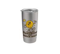 Sunshine And Bocce Ball De Bocce Con Jack Juego De Bocce Vaso térmico de acero inoxidable de doble pared