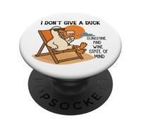 Sunshine and Wine Lovers Beach & Wine It's 5 O'Clock Summer PopSockets PopGrip Adhesivo