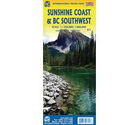 Sunshine Coast / BC Southwest: ITM Travel Reference Map