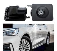 Sunshine Fly 2 luces LED laterales bajo espejo Ghost proyector luz logo luz de bienvenida coche luz trasera accesorios lente de cristal blanco (Square S-T)