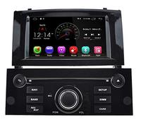 Sunshine Fly Android 8.0 DVD Navi GPS estéreo para Peugeot 407 2004-2010 (Negro)