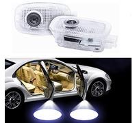 Sunshine Fly - Proyector LED para puerta de coche, 2 unidades, iluminación para puerta de coche, iluminación para puerta, bienvenida, proyección de puerta, emblema 3D