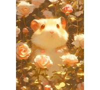 Sunshine Hamster 4000 Piece Jigsaw Puzzles for Adults, Colourful, Challenging & Brainteasing Adult Puzzles 4000 Pieces Roses, Fun jigsaws for The Whole Family 56x34 Inch