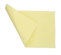 Sunshine - Paño de pulido suave amarillo que limpia joyas, oro, plata, latón, cobre y metales, deja un brillo duradero, sin arañazos, no abrasivo - 7.5 x 5 pulgadas