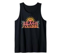Sunshine Paradise Summer Vibes Beach Paradise Camiseta sin Mangas