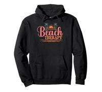 Sunshine Paradise Summer Vibes Beach Therapy Sudadera con Capucha