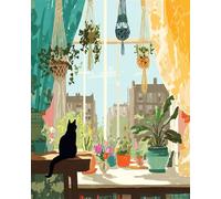 Sunshine Scenery 1000 Piece Jigsaw Puzzles for Adults, Colourful, Challenging & Brainteasing Adult Puzzles 1000 Pieces Cats, Fun jigsaws for The Whole Family 30x20 Inch