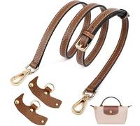 Sunshine smile Correa para el hombro para bolso Longchamp para mujer, correa de repuesto ajustable de piel, accesorio de transformación, correa de hombro de piel para bolsos, Correa de hombro-1,2