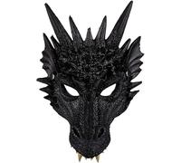 Sunshine smile Drachenmaske Kinder,Drachen Kostüm Kinder,Drachen Kostiim,Drachenflügel,Halloween Drachen Maske,Dinosaurier Cosplay Set für Jungen Mädchen Halloween Party Karneval