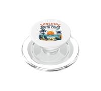 Sunshine South Coast Beach Escena de Vacaciones PopSockets PopGrip para MagSafe