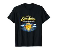 Sunshine State of Mind Chill Vibes Salud Mental Camiseta