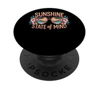 Sunshine State Of Mind Playa Relajación PopSockets PopGrip Adhesivo
