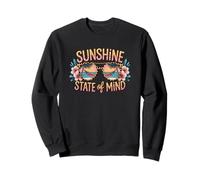 Sunshine State Of Mind Playa Relajación Sudadera