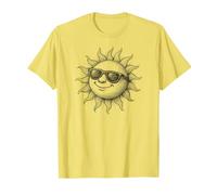 Sunshine Sun Sonriendo Lindo Encantador Verano Amor Vacaciones Camiseta