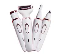 SunshineFace 4 en 1 mujeres cuerpo removedor de pelo, maquinilla de afeitar eléctrica bikini Trimmer inalámbrico portátil afeitadora para brazo de pierna
