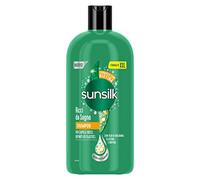 Sunsilk, Champú de ensueño rizado para cabello rizado, fórmula Active Fusion enriquecida con aceite de macadamia, elastina y biotina para un cabello visiblemente sano, formato XXL 810 ml