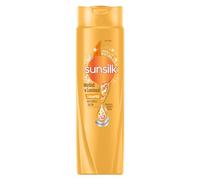 Sunsilk, Champú suave y brillante, antiencrespamiento, aporta un cabello suave y no graso, fórmula de fusión activa con aceite de argán y almendras, queratina y biotina, 250 ml