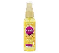 Sunsilk - Destellos de luz + efecto seda, con aceite de argán, para cabellos apagados y encrespados, 75 ml