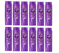 Sunsilk Lote de 12 champús lisos 250 ml cuidado del cabello multicolor único
