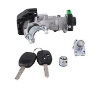 SUNSKYLY Cerradura de Cilindro Juego de Conjunto de Interruptor de Cilindro de Cerradura de Puerta y Encendido con 2 Llaves remotas 06350SWN011 06350-SWN-011