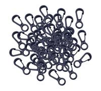 SunsoilGiant 50 Ganchos Elásticos para Colgar Toldos, Ganchos Resistentes para Cortinas de Ducha, Clips para Colgar en Camping, Kayaks, Cocina Y, 8 Forma Pequeña