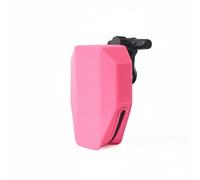 SunsoilGiant Bolsa de Cola para Bicicleta Bolsa de Sillín Estuche Bajo Asiento Funda Impermeable Organizador de Accesorios de Silicona con Cremallera Estanca y, Rojo Rosado