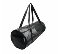 SunsoilGiant Bolsa Deportiva Portaequipos Duffel Balón Red Cilíndrica con Malla Que Evita Humedad y Tela Oxford Robusta Bolsillo para Móvil y Llaves Adecuada para Entrenamientos Gimnasio Canchas Playa
