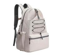 SunsoilGiant Bolsa para Raquetas de Tenis con Cierre de Cremallera, Bolsa Grande para Raquetas de Bádminton Y Pickleball para Hombres Y Mujeres, Beige