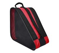 SunsoilGiant Bolsa Triangular para Patinaje con Correa para El Hombro, Portapatines, Bolsa de Transporte, Bolsa de Tela Oxford, Mochila para Patinaje en Línea, Dep, Rojo